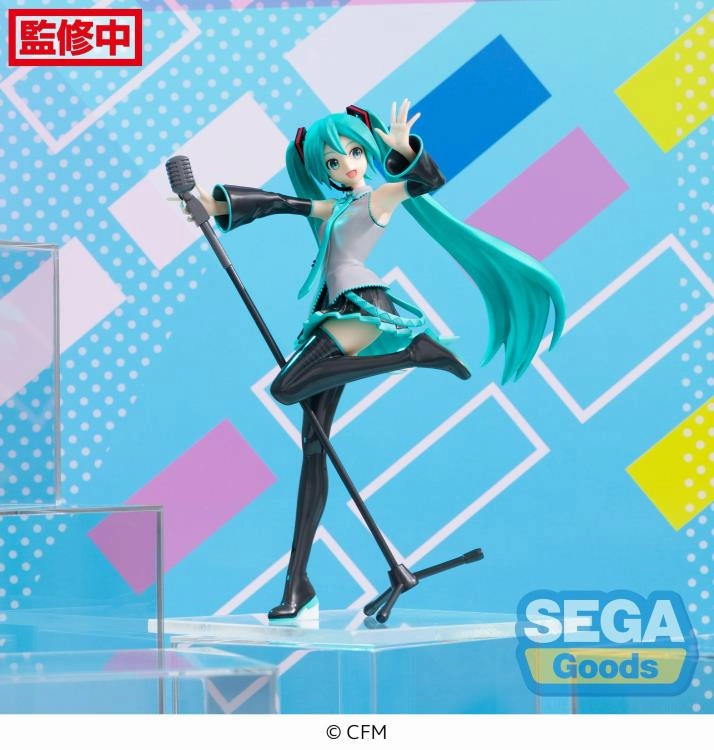Luminasta MEGA39's Hatsune Miku Project DIVA 15th Ver Battle Stance Fantasy Display