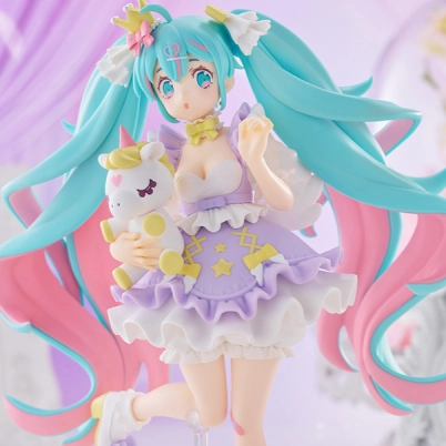 Global Shipping TENITOL Hatsune Miku Yumekawa Princess Lavender Ver.