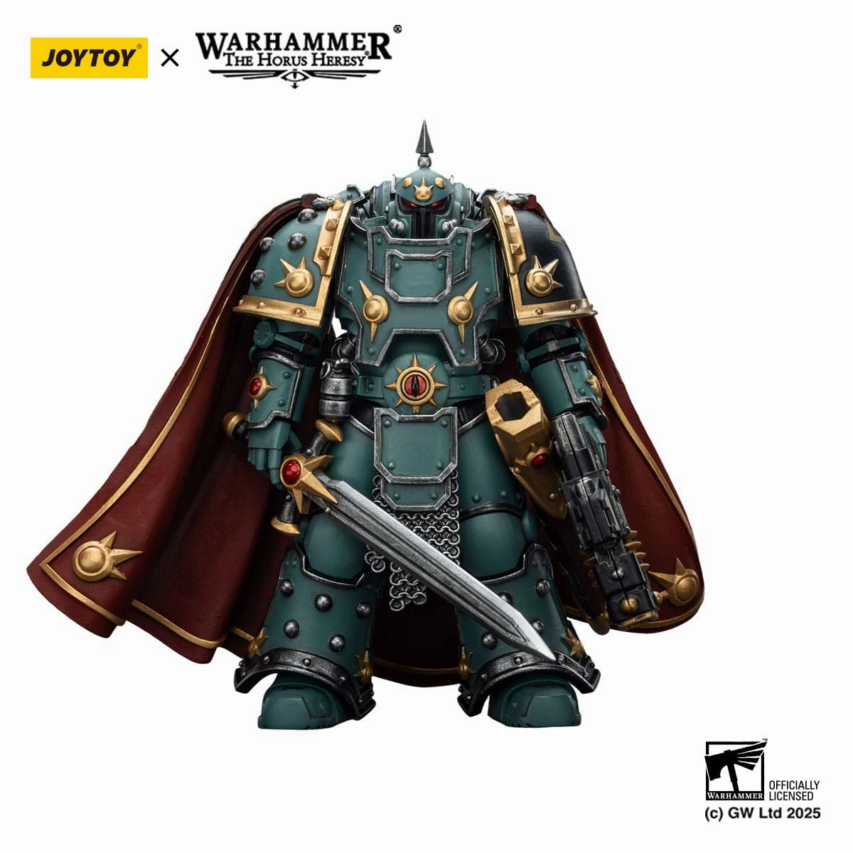 JOYTOY Warhammer The Horus Hersey Legion Champion Action Figure Military Figure