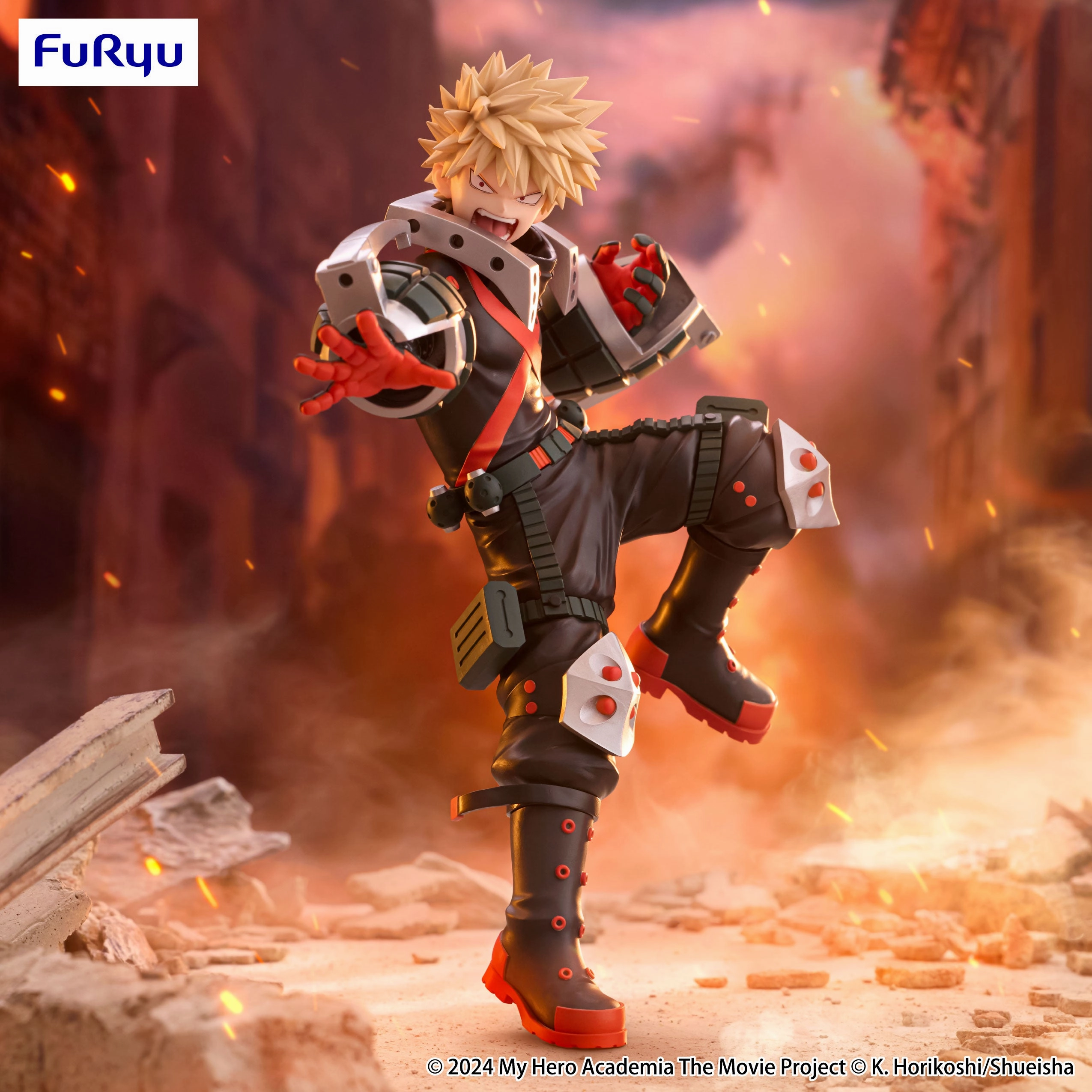 My Hero Academia: You're Next Trio-Try-iT Figure Katsuki Bakugo Movie Figure