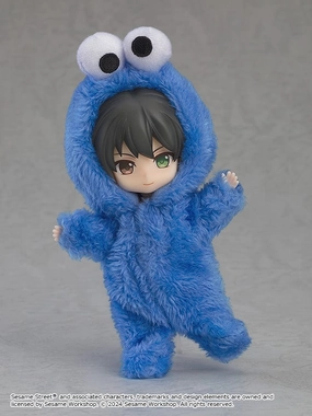 Nendoroid Doll Kigurumi Pajamas : Cookie Monster Movie Decor