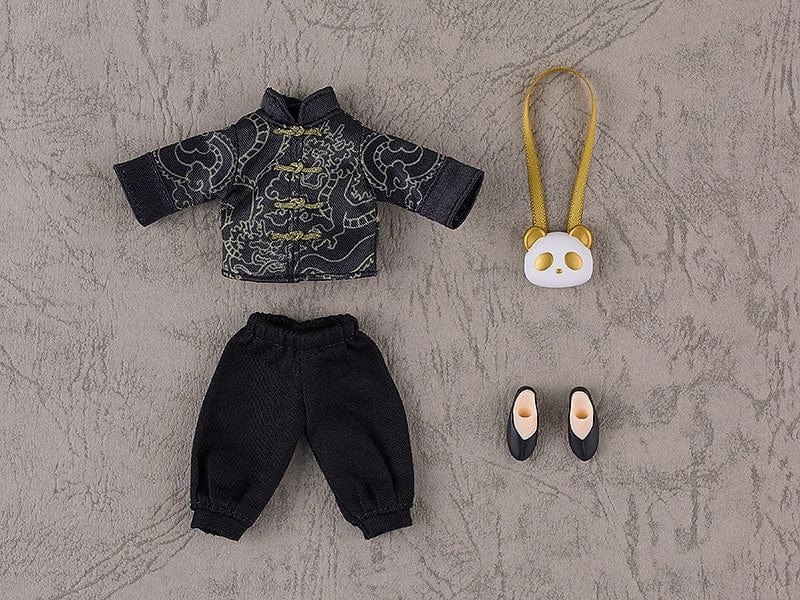 Nendoroid Doll Outfit Set : Short Length Chinese Outfit ( Dragon ) Collectible Creation Gold Leaf