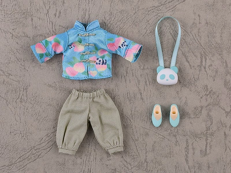 Nendoroid Doll Outfit Set : Short Length Chinese Outfit ( Panda ) Social media Handicraft Item