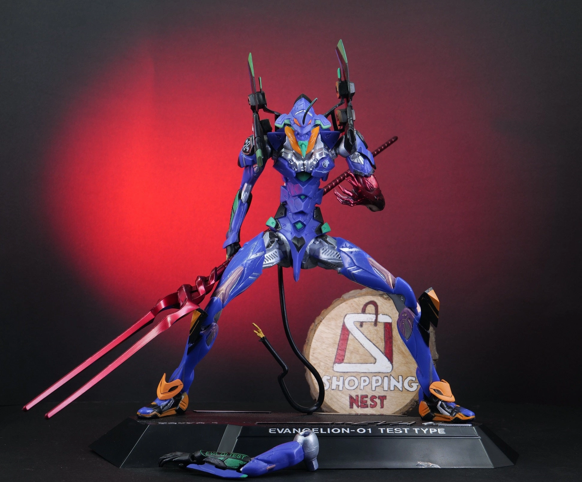 Neon Genesis Evangelion Unit-01 Action Figure Statue (30 cm) |PVC| ?C Anime Collectible GK Model by ShoppingNest Pre Columbian