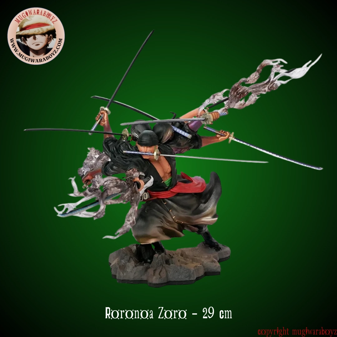 Figurine One Piece - Roronoa Zoro Custom Figure