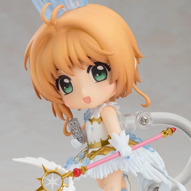 Assembly Required Vinyl Model Nendoroid No.1040 Sakura Kinomoto: CLEAR Ver. (Reissue)