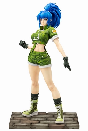 Art Decor Creature Figurine Kotobukiya The King Of Fighters '97 Leona Heidern Bishoujo 1/7 Statue