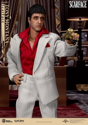 Beast Kingdom Scarface (1983) Dynamic 8ction Heroes Tony Montana Action Figure Award winning Vintage Theme