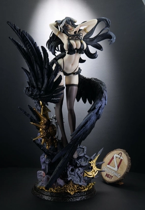 Collector Display Childhood Memory Overlord Albedo Figure (57 cm) |PVC| RZAHUAHU Collectible ?C Anime Statue by ShoppingNest