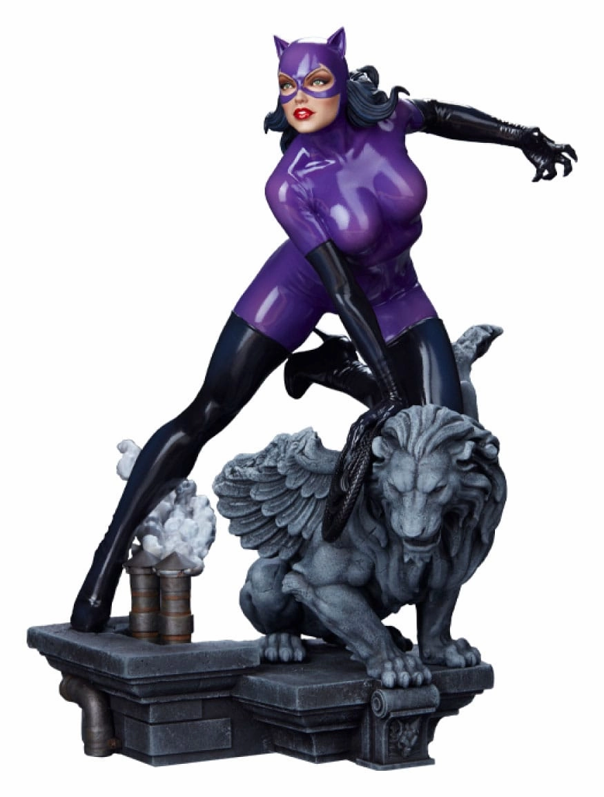 Legendary Status Tweeterhead DC Comics Catwoman (Purple Edition) 1/4 Maquette
