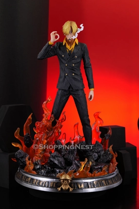 Creative Outlet ONE PIECE Anime Sanji Premium Figure - Collector's Edition | 37 Cm |