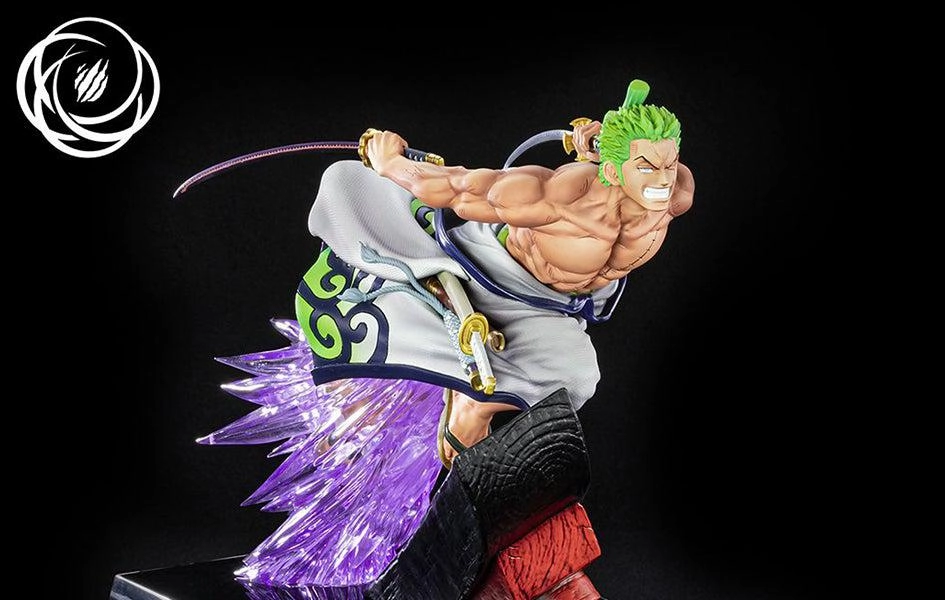 One Piece Ikigai #1 Roronoa Zoro Statue Full Set Collectible Hobby