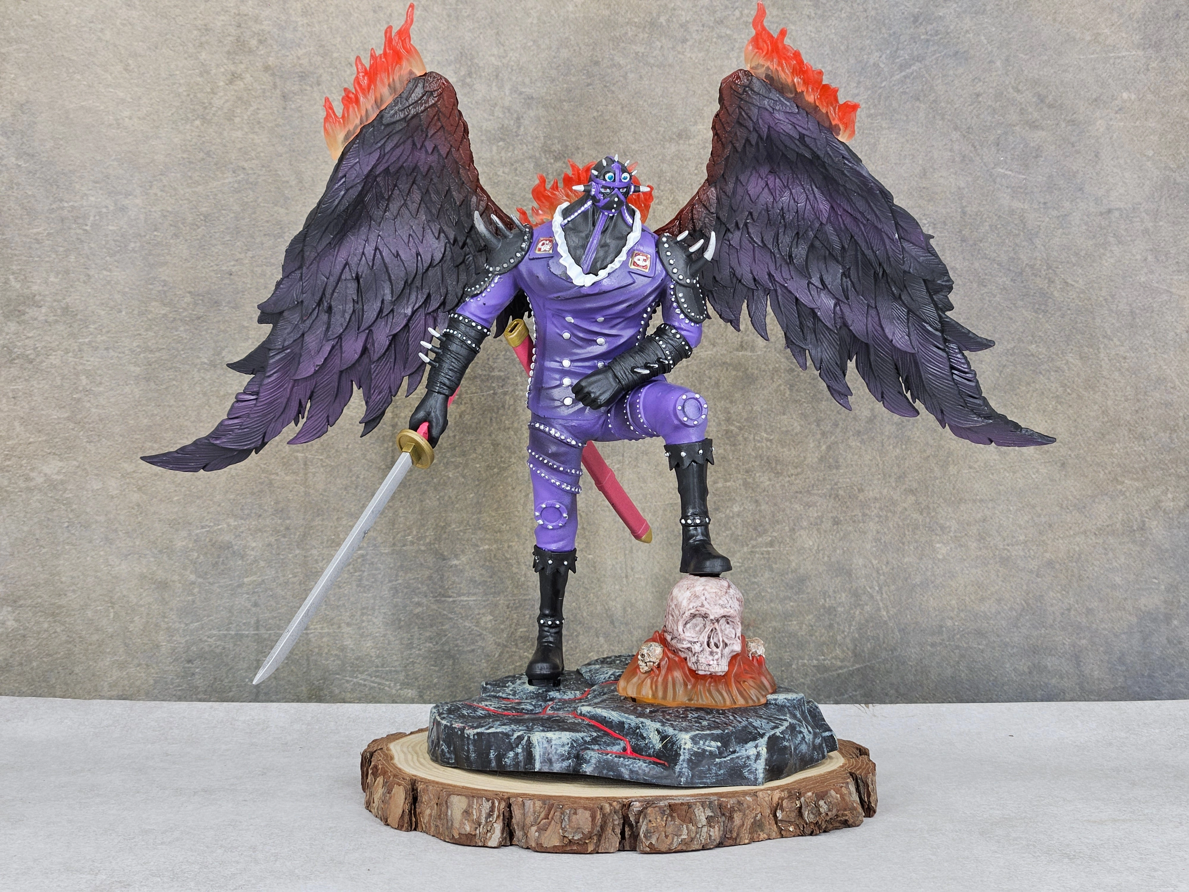 Studio Ghibli One Piece King Figure | 35 cm | 2 Face GK Beast Pirates Three Major Disasters Edition