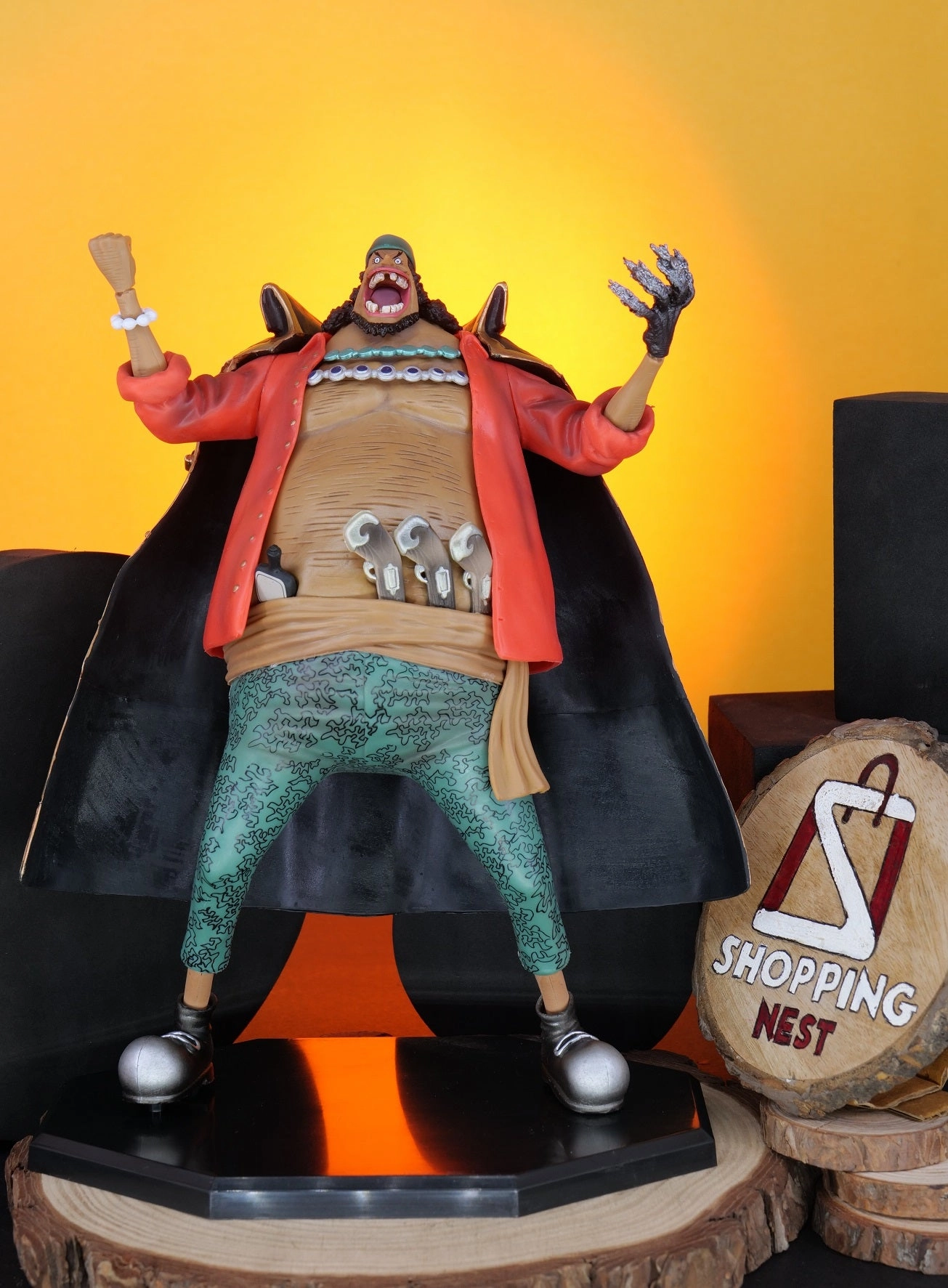 Constant Companion Gift wrapping One Piece Marshall D. Teach Blackbeard POP Action Figure (27 cm) |PVC| ?C Anime Collectible by ShoppingNest