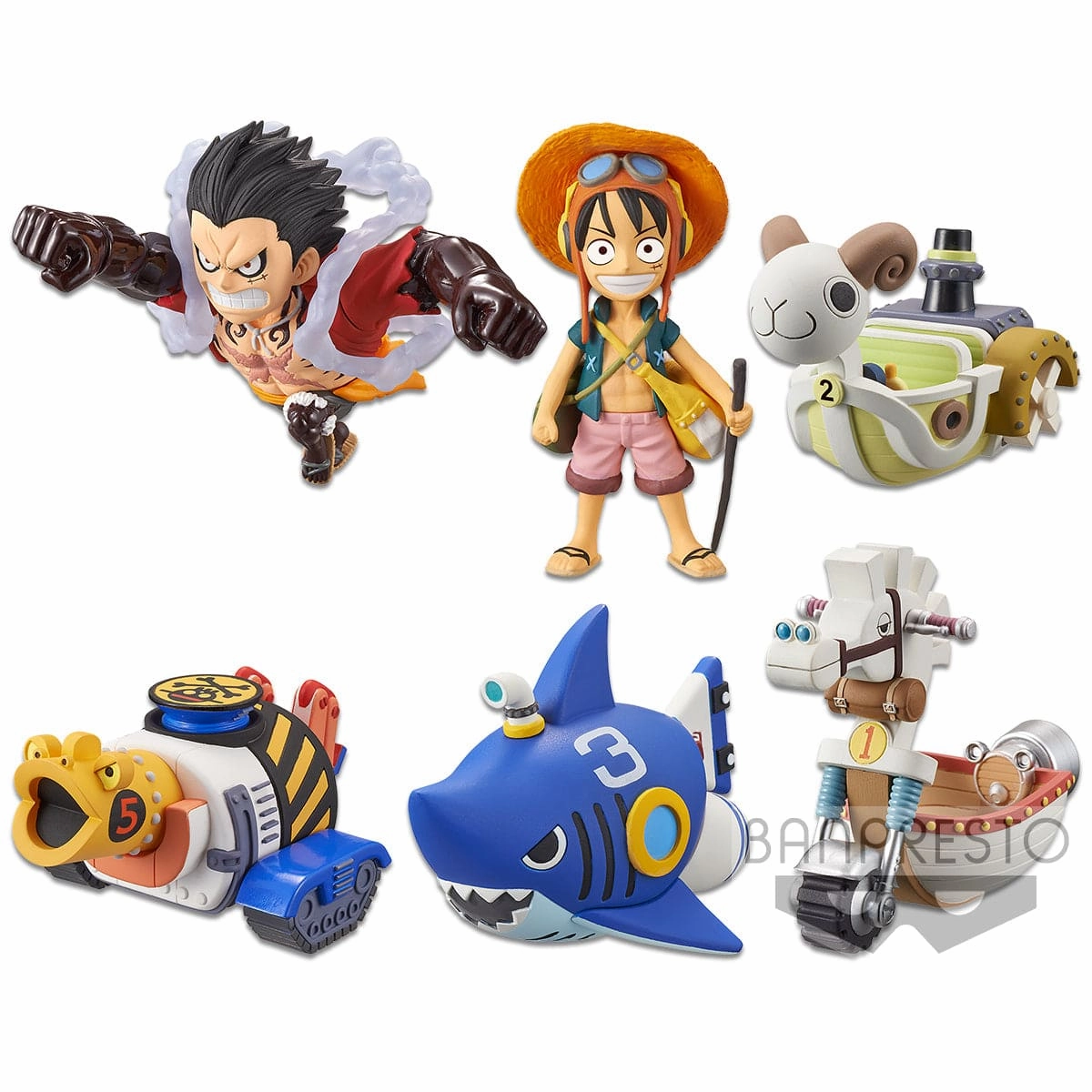 ONE PIECE WORLD COLLECTABLE FIGURE TREASURE RALLY VOL.1 Evergreen Product