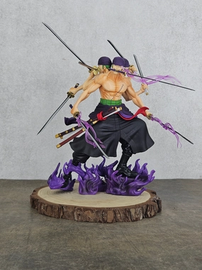 One Piece Zoro 3 Face Asura Version | 9 Swords | 30 cm Figure Collectible Display Decorative Object