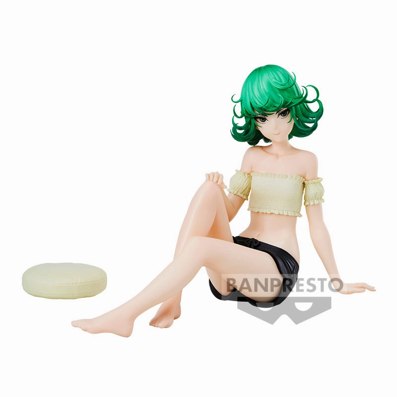 Art Deco One Punch Man Terrible Tornado Relax Time Figure