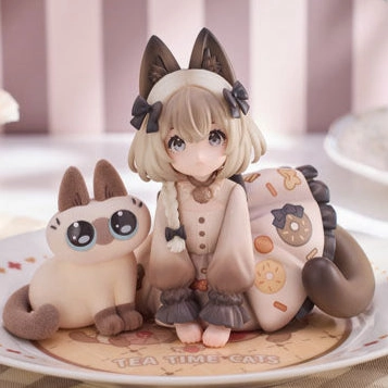 Video Game Adaptation Storytelling Prop Tea Time Cats x Siamese Cat Azuki-san Friendship Collaboration Exclusive Set