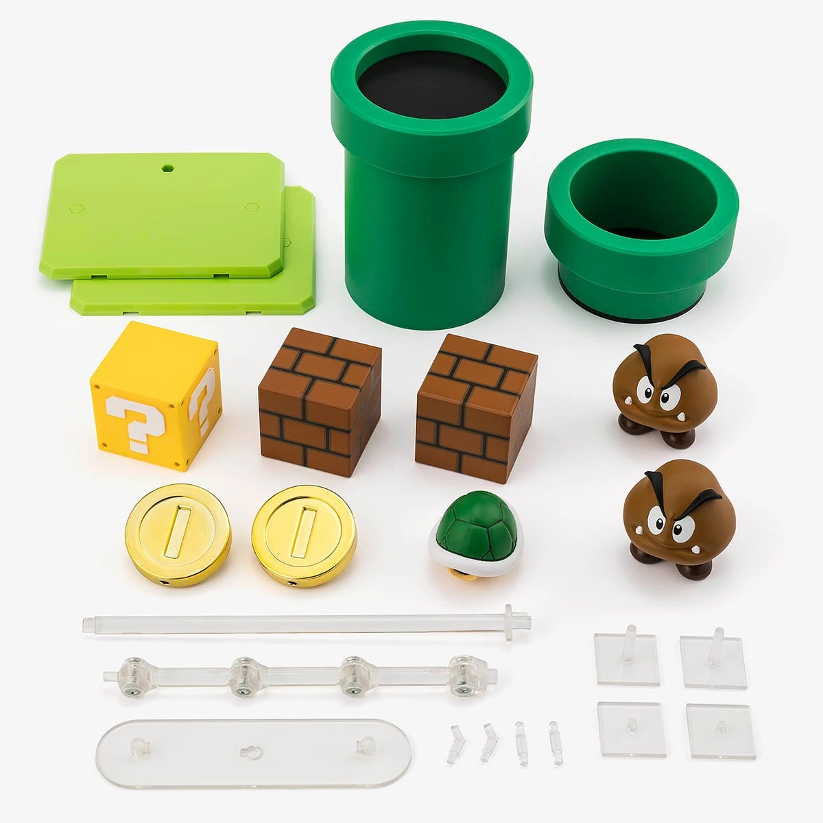 Electronic Toy Action Article Super Mario Playset "Super Mario" S.H.Figuarts