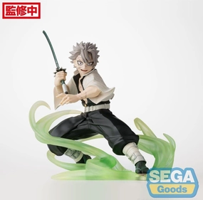 Demon Slayer : Kimetsu no Yaiba Xross Link Figure Sanemi Shinazugawa Hashira Training Arc Office Desk Toy Preservation Tool