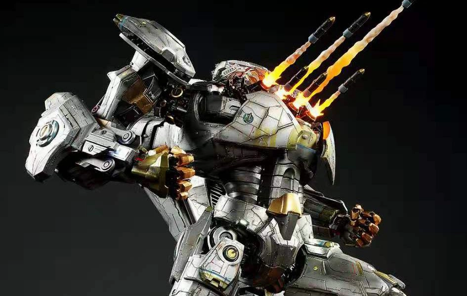 Pacific Rim - Striker Eureka Statue Ex Pro Version Modernist Sculpture