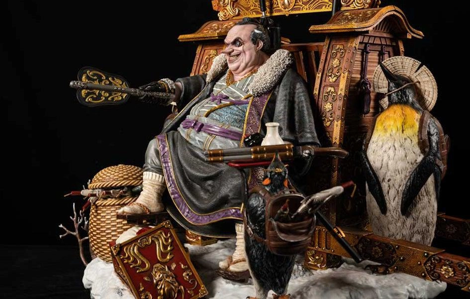 Fantasy Article Movie Piece Penguin Daimyo (Samurai Series) 1/4 Scale Statue