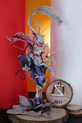 Naruto |PVC| Killer Bee Battle Version Action Figure 39 cm Collectible Statue Virtual Good Assembly Required