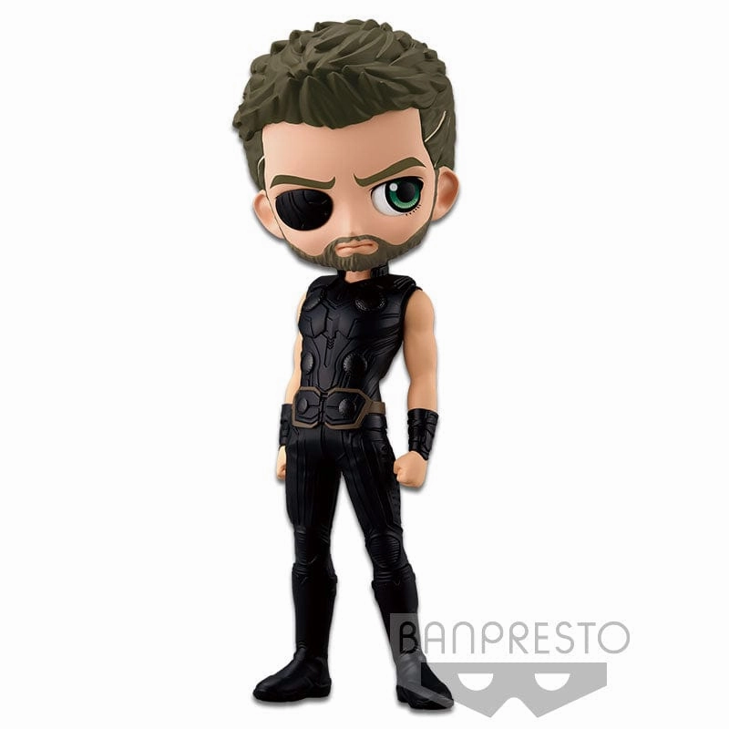 Balcony Decoration Character Toy Q Posket MARVEL Thor (B - Eye Patch Ver)