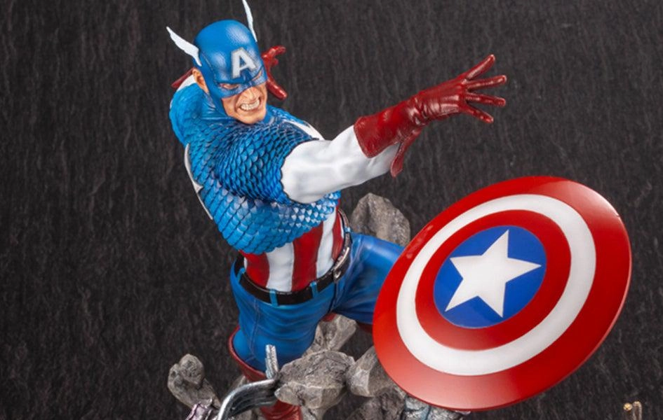 Captain America 1/6 Scale Fine Art Statue Action Collection Ocean Animal