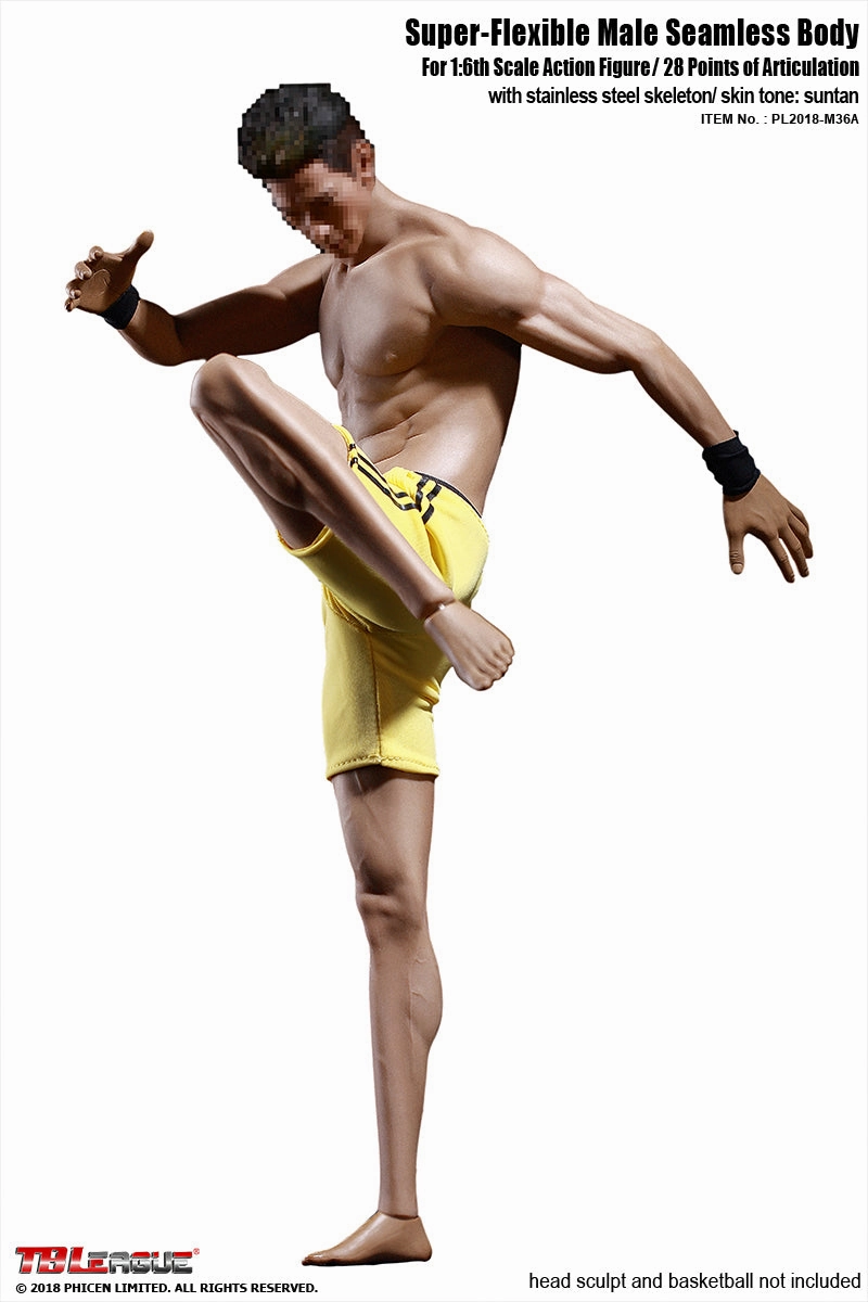 Industrial Decor Phicen TBLeague M36A Male Seamless 1/6 Body Action Figure