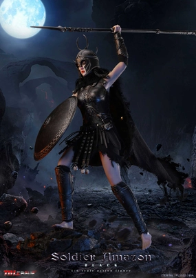 Vinyl Hero Phicen TBLeague Soldier Amazon - Black 1/6 Action Figure