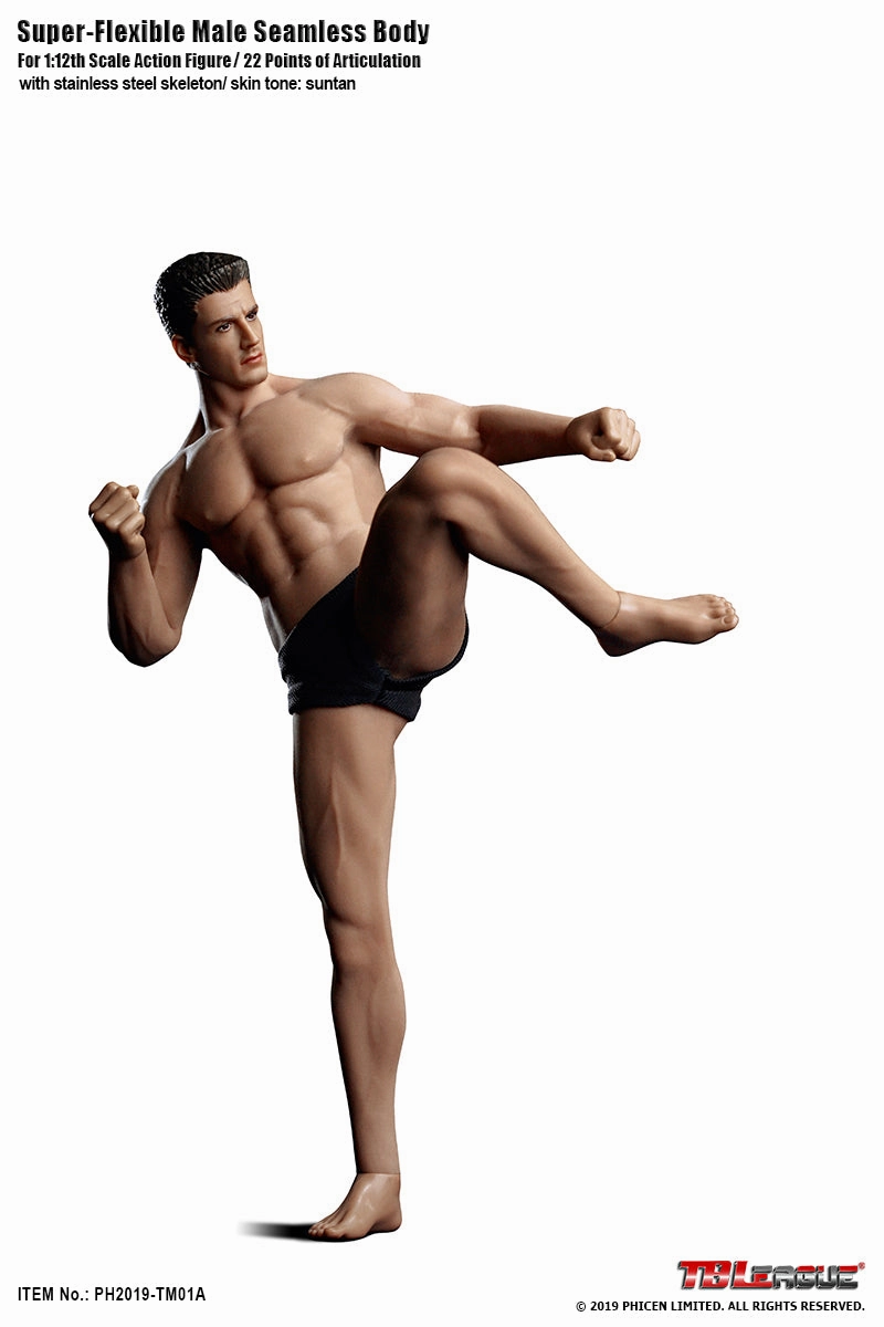 College Decor Phicen TBLeague TM01A Male Seamless 1/12 Action Figure