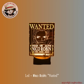 Admission Secure Skill Perfect Lampe Led - Nico Robin "Wanted"