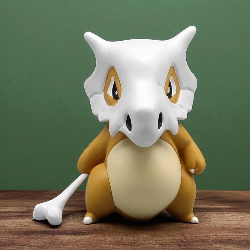 Minimalist Design Art Decor Pok??mon Cubone Action Figure (20 cm) |PVC| ?C Anime Collectible by ShoppingNest