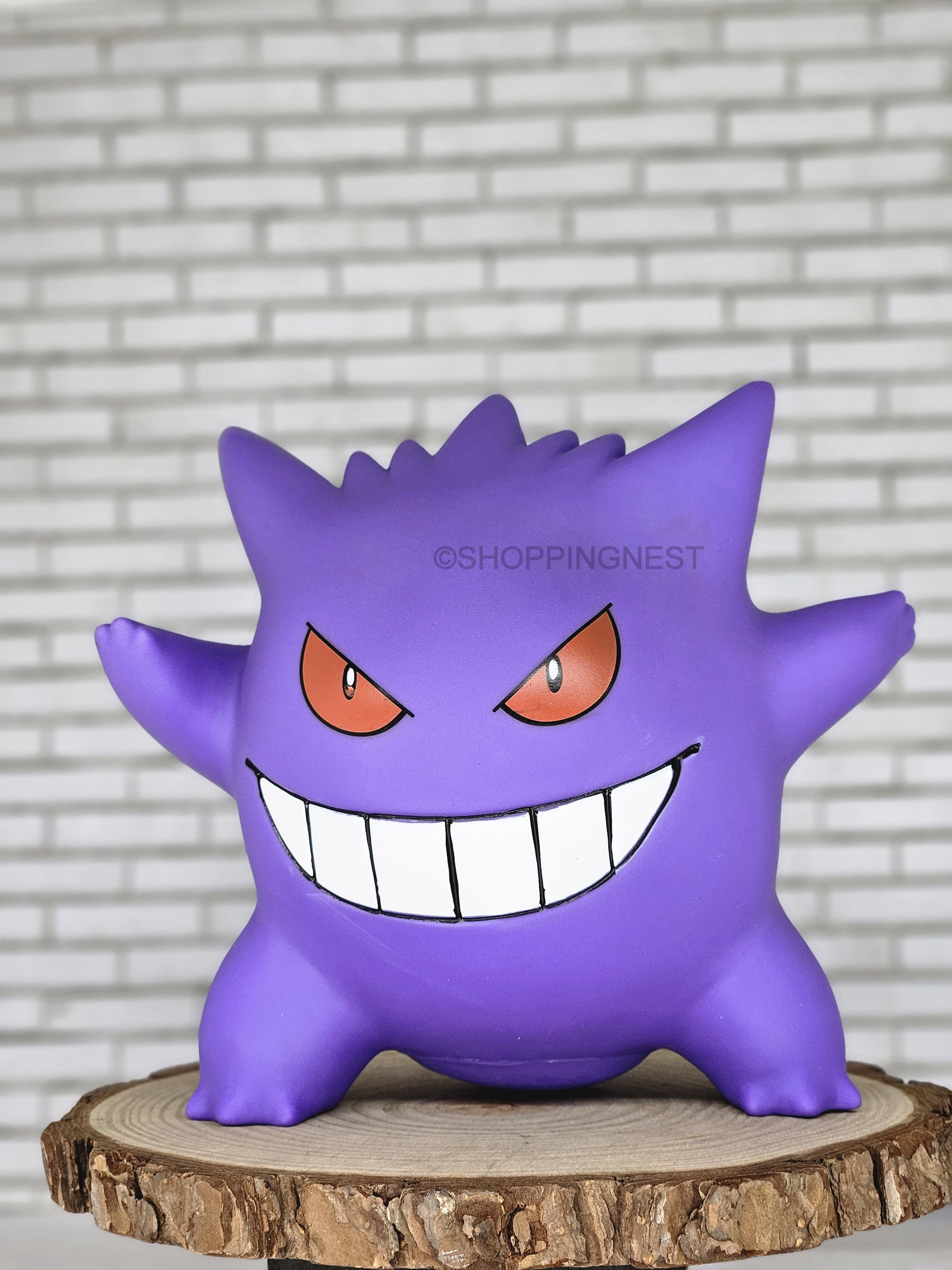 Pok??mon Gengar Action Figure (20 cm) |PVC| ?C Anime Collectible by ShoppingNest Diorama Accent