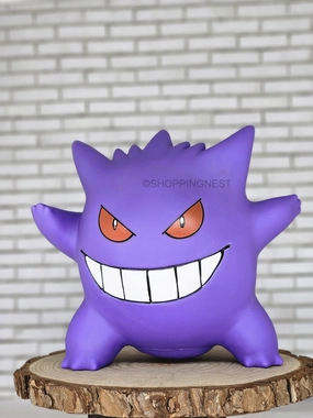 Pok??mon Gengar Action Figure (20 cm) |PVC| ?C Anime Collectible by ShoppingNest Diorama Accent