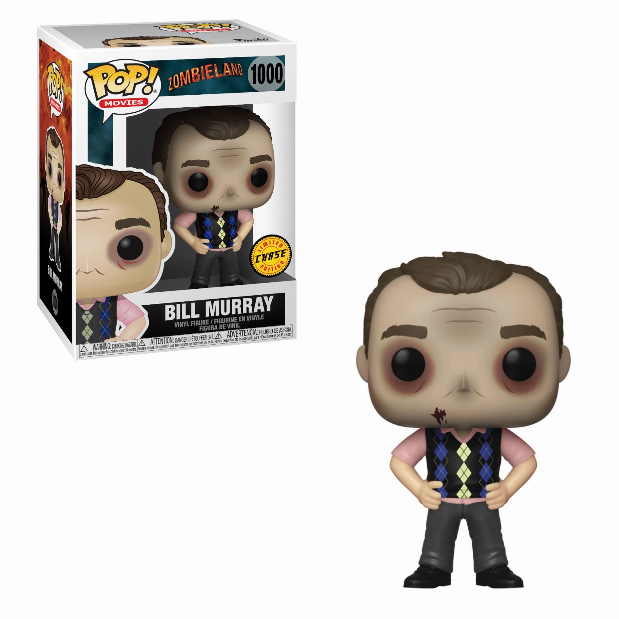 Limited Creation POP! Movies: Zombieland #1000 Bill Murray Chase Vinyl Figure