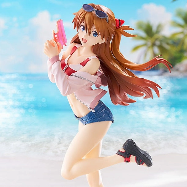 PVC Piece POP UP PARADE BEACH QUEENS Asuka Shikinami Langley L Size