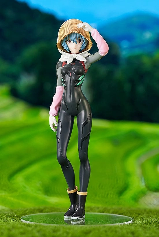 POP UP PARADE Rei Ayanami Tentative Name Farming Ver Wood Carving
