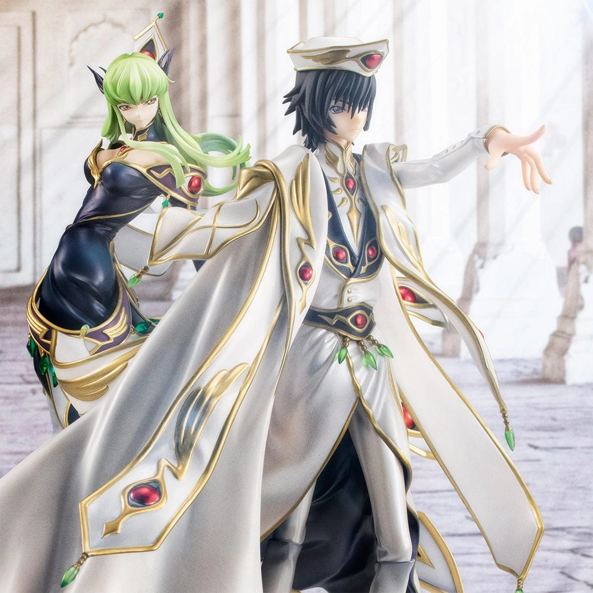 PRECIOUS G.E.M. SERIES CODE GEASS Lelouch of the Rebellion Lelouch vi Britannia & C.C set Designer Goods