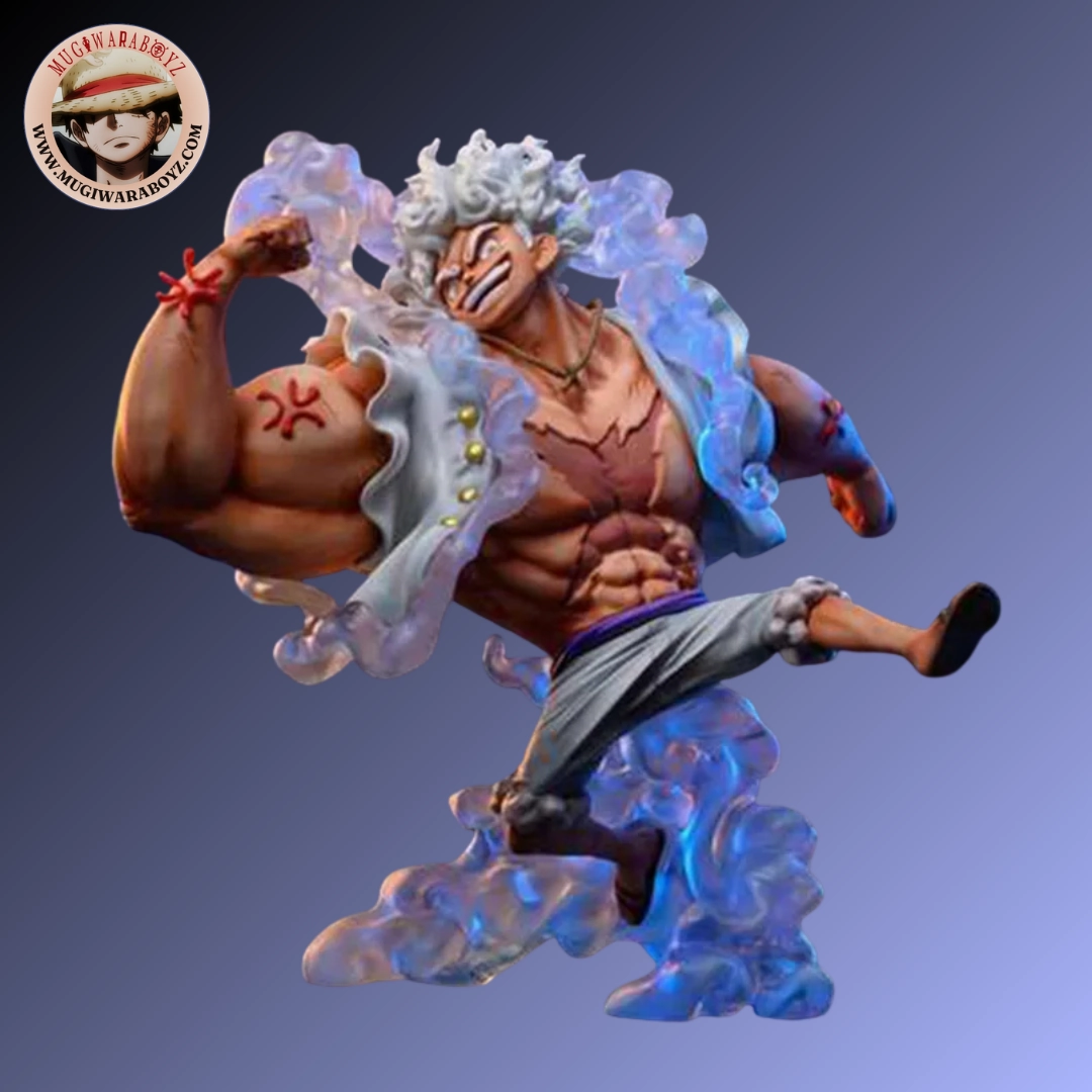 Figurine One Piece ?C Luffy Gear 5 Recycled plastic