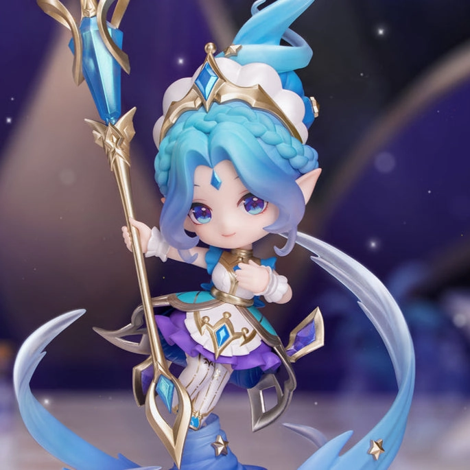 Golden Spatula Prestige Perfume Gem Chibi Janna Figure Toy Museum YouTube Background