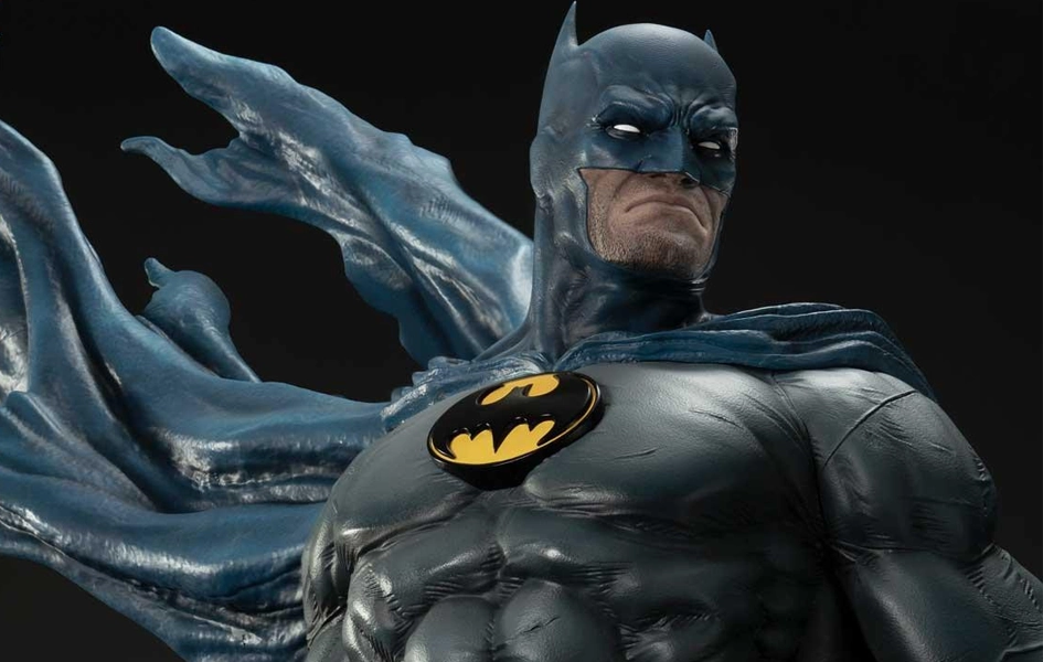 Collector's Album Cat Figurine Batman Detective Comics #1000 - Concept Design By Jason Fabok (Blue Version) 1/3 Scale Statue