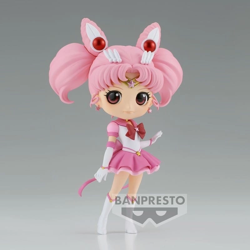 PRETTY GUARDIAN SAILOR MOON COSMOS THE MOVIE Q POSKET - ETERNAL SAILOR CHIBI MOON (VER. A) Sports Memorabilia Robot Unit