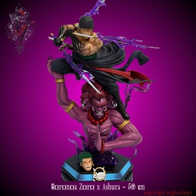 Figurine One Piece - Edition Prestige - Ashura Roronoa Zoro Fine Detail Vinyl Toy