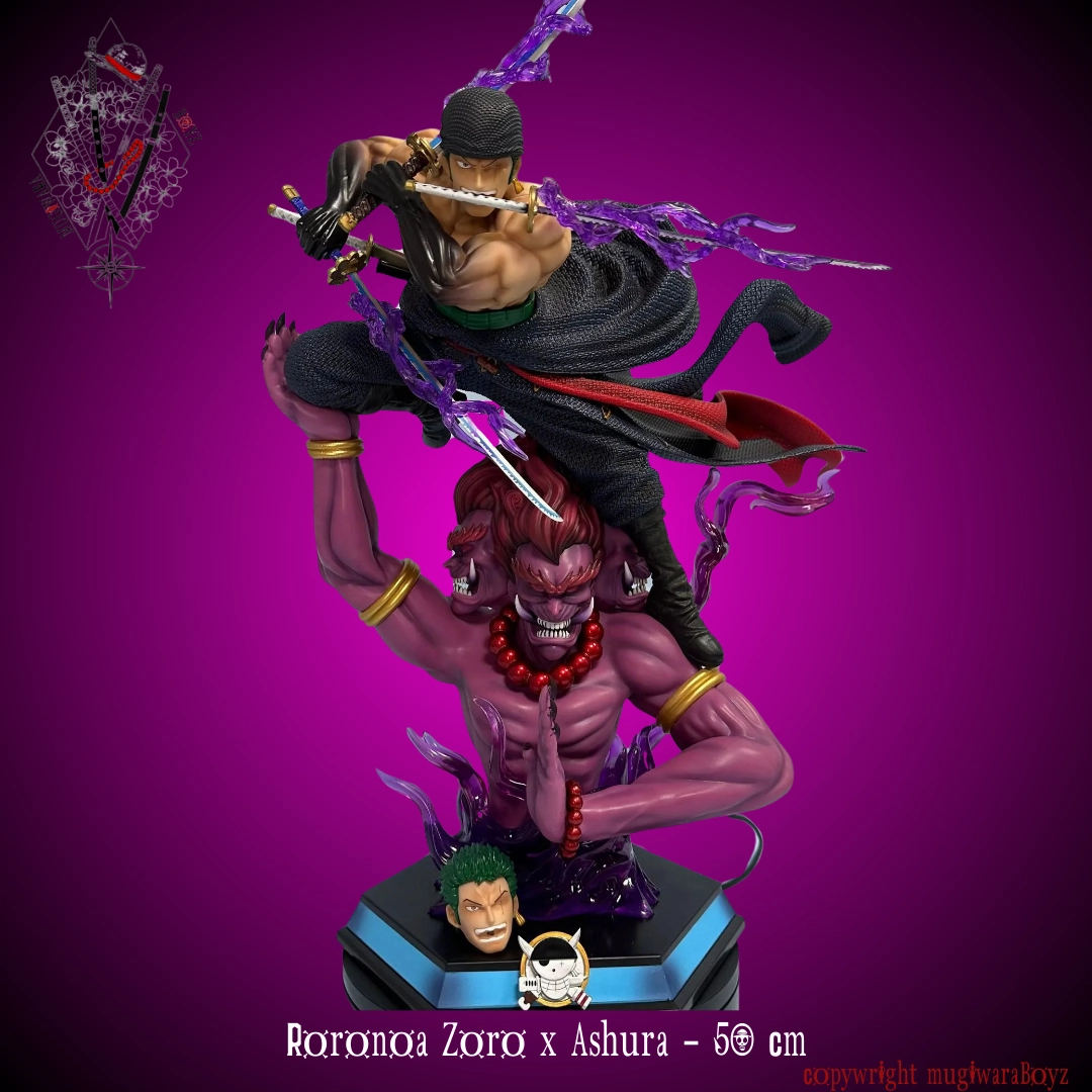 Figurine One Piece - Edition Prestige - Ashura Roronoa Zoro Fine Detail Vinyl Toy