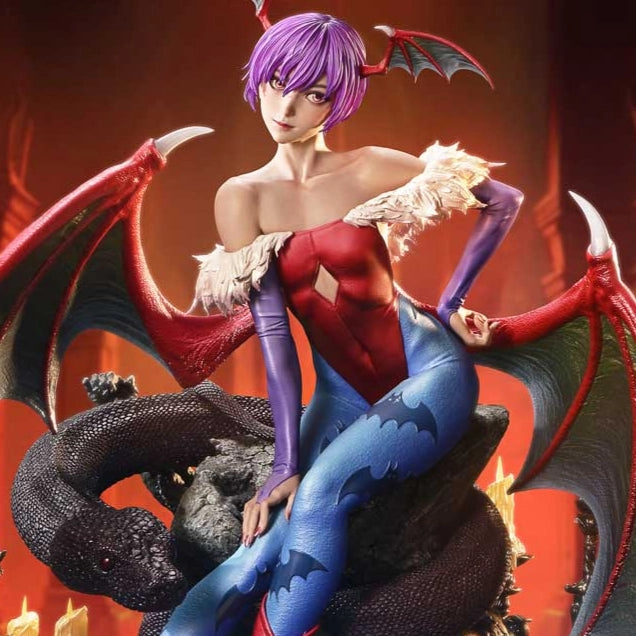 Prime 1 Studio Real Elite Masterline Darkstalkers Lilith Gallery Art