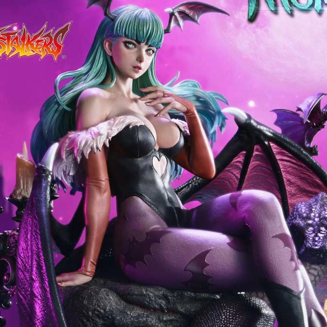 Prime 1 Studio Real Elite Masterline Darkstalkers Morrigan Bonus Version PVC Collectible Storage Solution