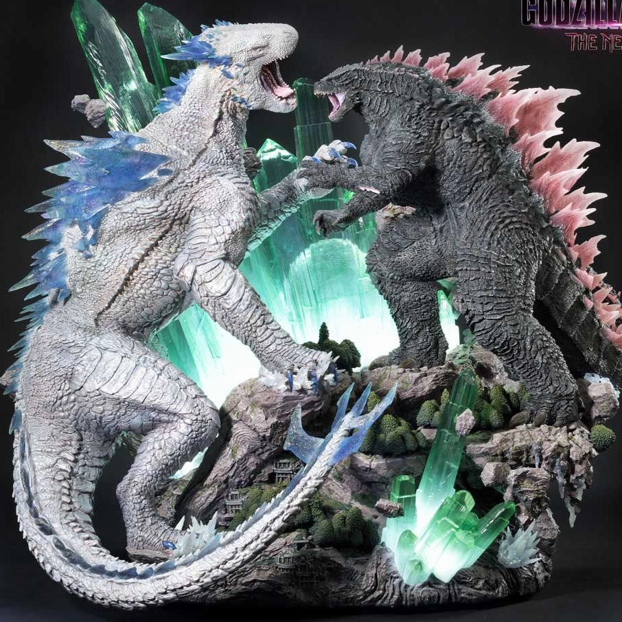 Prime 1 Studio Ultimate Diorama Masterline Godzilla x Kong: The New Empire Godzilla vs Shimo Disney Character Collection Showcase