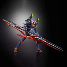 Evangelion Test Type-01 30th With the Spear of Gaius "Neon Genesis Evangelion" Metal Build Fantasy Model